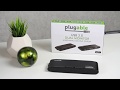 Plugable's USB 3.0 Horizontal Dual Monitor Docking Station