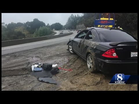 Roadways a mess in Santa Cruz County during Wednesday's storms