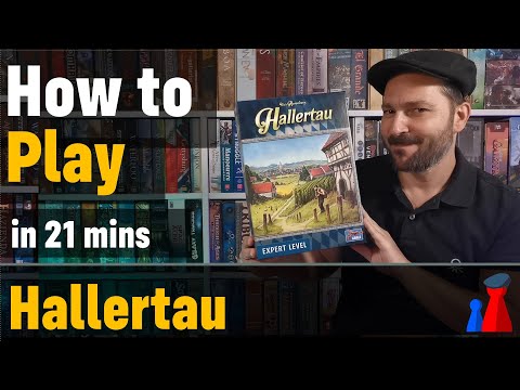 How to play Hallertau board game - Full teach + Visuals - Peaky Boardgamer