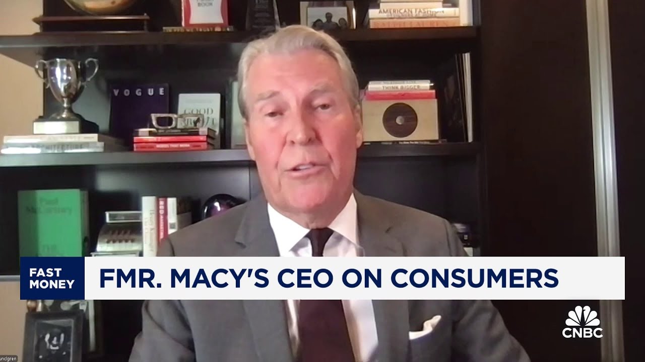 Consumer confidence at 12-year low, fmr. Macys CEO Terry Lundgren reveals major retail concern
