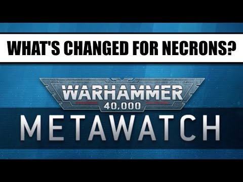 What Changed For Necrons? Warhammer 40k 10th Edition: Balance Update METAWATCH