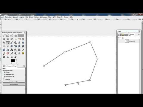 Pfade in GIMP (Teil 1)