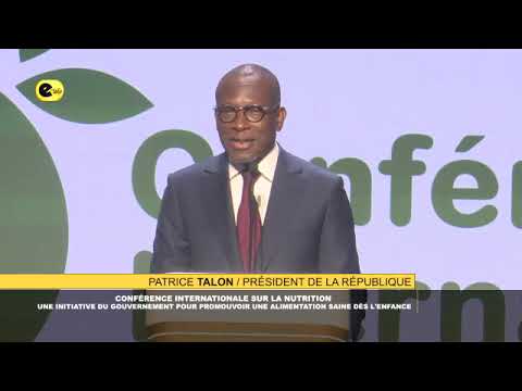 🛑Conférence internationale sur la nutrition : promouvoir une alimentation saine dès l'enfance
