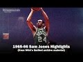 Sam Jones 1966 NBA Playoffs and Season Clips