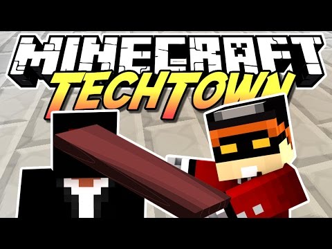Minecraft TechTown - BRETT VORM KOPF #129 | DEBITOR