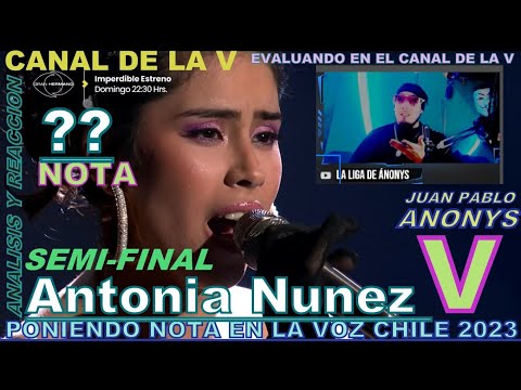 NOTA Semi-Final: Antonia Núñez "TEAM BETO" WOAU SUBLIME - Climb every mountain | La Voz Chile 2023