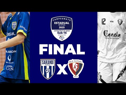 Sarandi Futsal x Olé Futsal - Final Estadual Sub-16 LSRDF