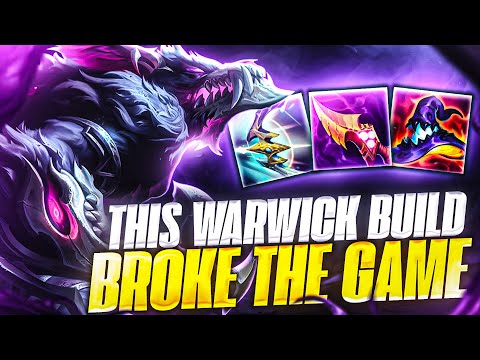 WILD RIFT | This Warwick Build Broke The Game... | Challenger Warwick Gameplay | Guide & Build
