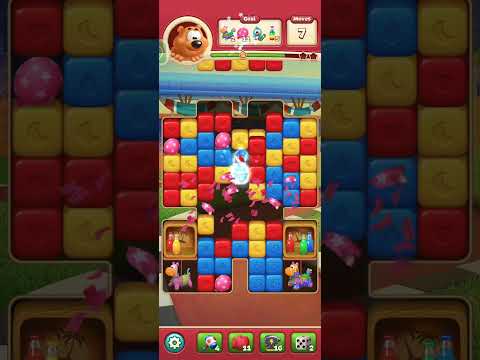 Completing the level 7901 Toon Blast. No boosters