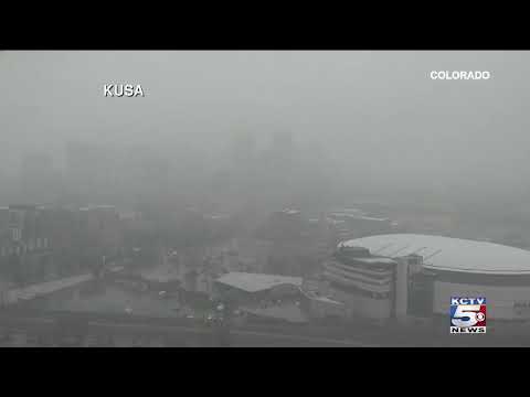Chilly, wet conditions in Colorado