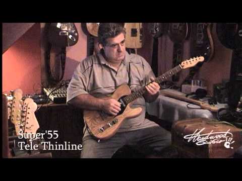 Handwood Guitars - Super55 TeleThinline