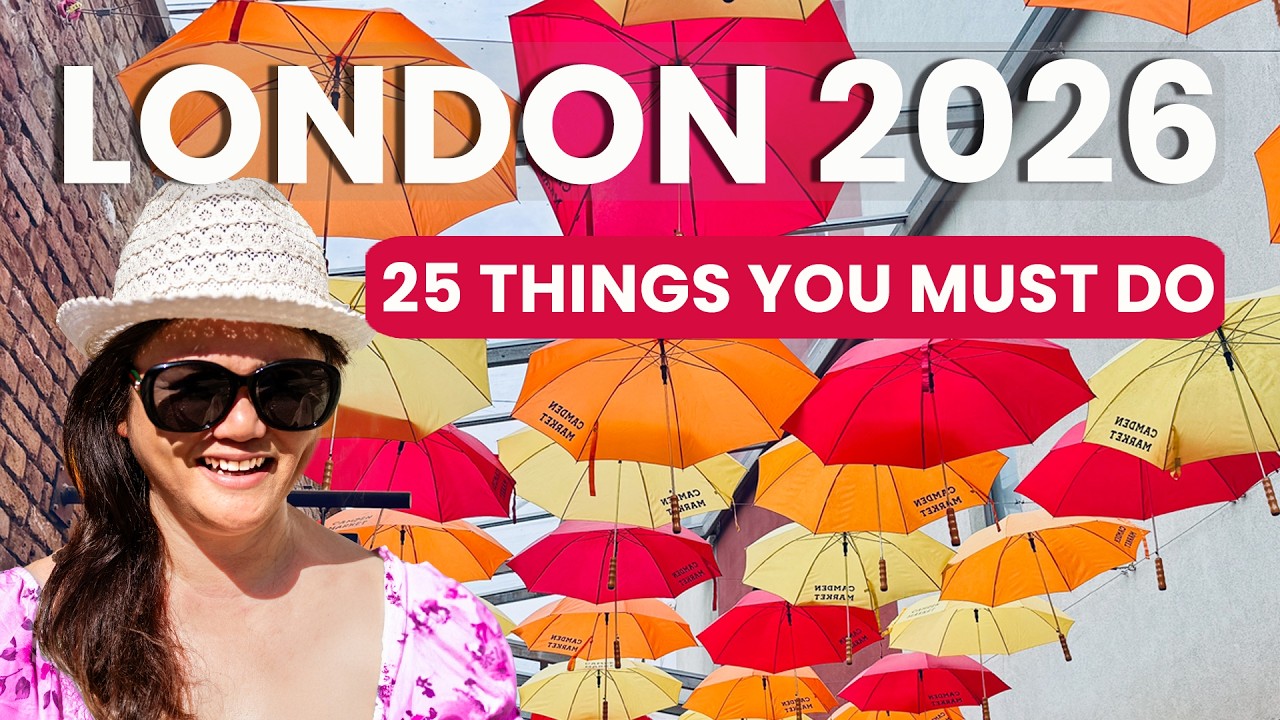 25 AMAZING Things YOU MUST DO in London in 2025 | 4K UHD