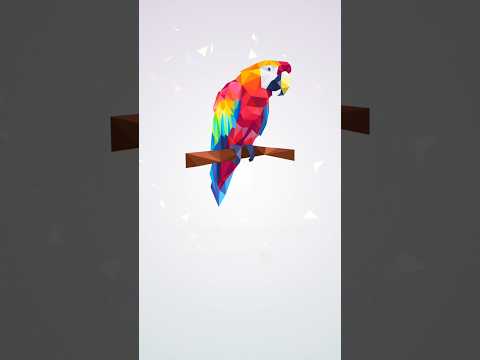 Art Puzzle Game #areyouagenius #satisfying #mindful #asmr #macaw #aesthetic - YouTube
