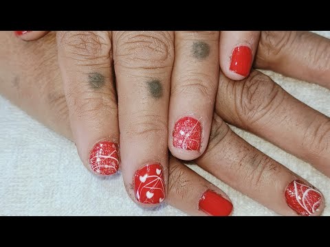 Nature nail 💅 gel polish 💅 free class enjoy ,🥳Vrunda Beauty 😍♥️ is live!