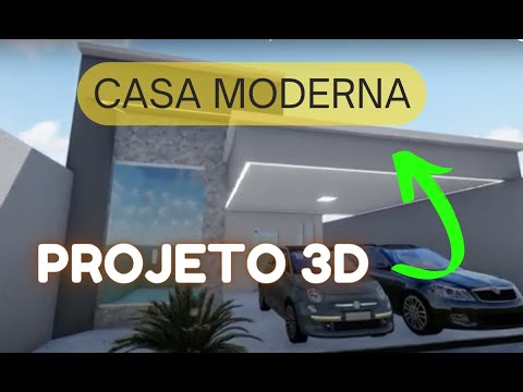 CASA PÉ DIREITO DUPLO 8 METROS DE LARGURA. #arquitetura