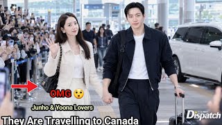Download lagu They Are Flying Together! Lee Junho Is Heading to Canada with YoonA on Same Plane mp3