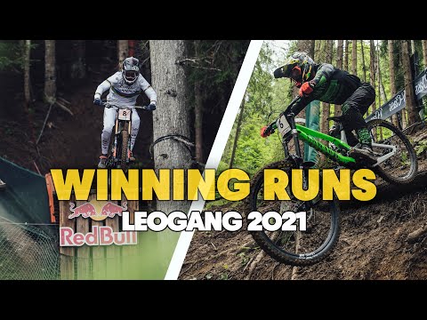 The First Winning Runs of 2021 | UCI Downhill MTB World Cup Leogang
