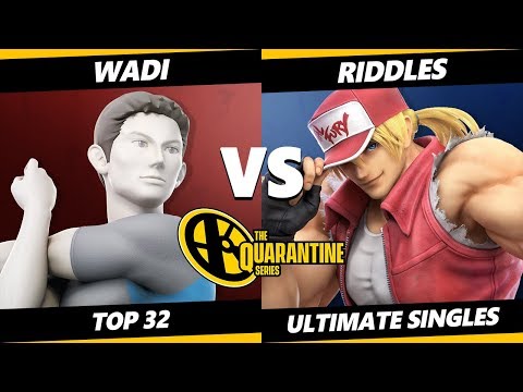 The Quarantine Series Top 32 - Wadi (Wii Fit, ROB) Vs. Riddles (Terry) Smash Ultimate - SSBU