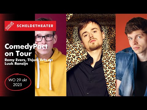 ComedyPact on Tour - WO 29/10/25 Scheldetheater Terneuzen
