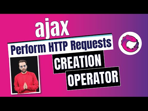 16. RXJS - The ajax operator - Ajax/HTTP requests made easy | (Hindi)