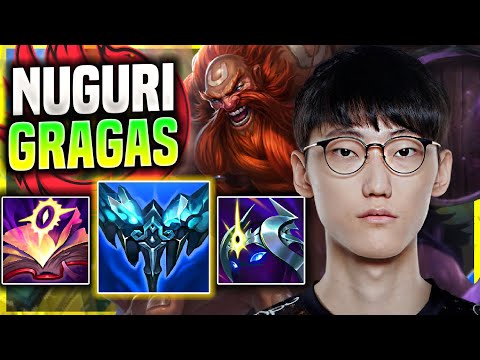 NUGURI DESTROYING WITH GRAGAS! - FPX Nuguri Plays Gragas Top vs Aatrox! | Season 11