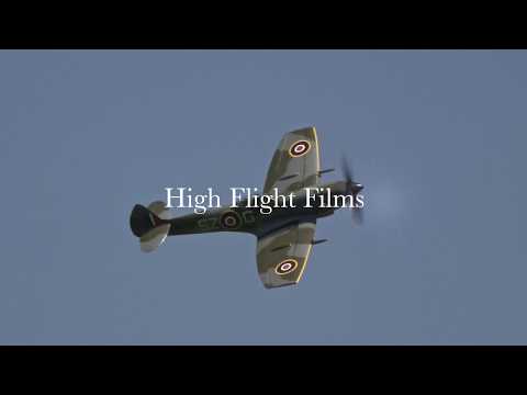 BBMF Spitfire XVI TE311 -  Shuttleworth Season Premiere & RAF Centenary Airshow 2018