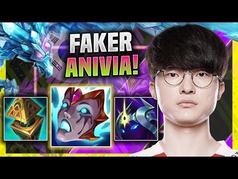 FAKER CHILLING WITH ANIVIA! - T1 Faker Plays Anivia Support vs Tahm Kench! | Season 11