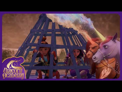 Unicorn Academy 🦄🌈 | Unicorn Magic Saves Sophia and Valentina | Cartoons for Kids