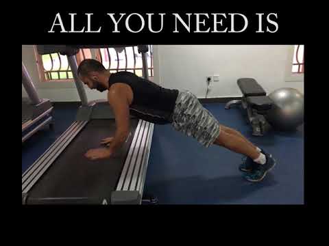 Extreme treadmill workout