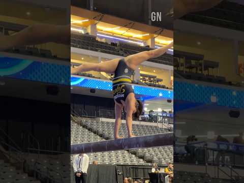 Missouri’s beam queen 🔟 Helen Hu is simply captivating 🤯 #NCAAgym