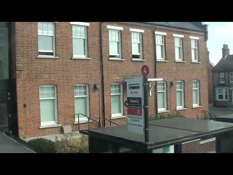 Route X20 First Bus Colchester Station to Stanstead Airport (FULL VISUAL)