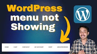 WordPress menu not showing & how to create a menu | Home Page | Post Page | Some Pages | All Pages