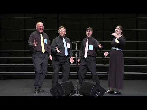 The Post-It Notes quartet -- 2023 Evergreen District Convention