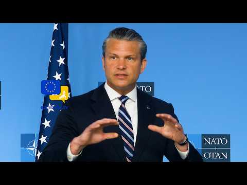 Video Thumbnail: Hegseth Arrives in Brussels With a Warning: Europe Must Carry NATO’s Defence Burden!