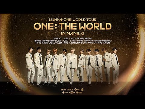WANNA ONE WORLD TOUR ONE : THE WORLD in Manila Official TVC