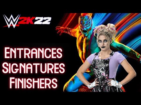 WWE 2K22 Entrances/Signatures/Finishers: Alexa Bliss