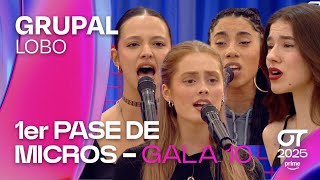 “LOBO” - ELENA GADEL y OT 2025 | PRIMER PASE DE MICROS de la GALA 10 | #OT2025