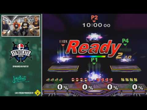 SYN2016 - G2 Westballz + VwS | Prof Pro Vs Avalancer + LLL.Jeapie - SSBM Doubles Bracket WQF
