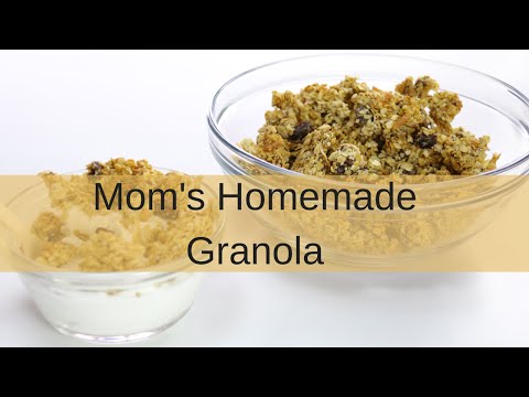 Mom's Homemade Granola