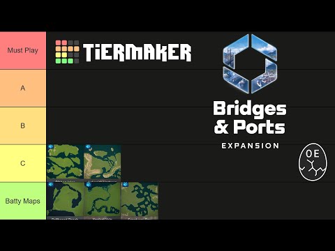 Ranking The Bridges & Ports Maps For Cities 2!