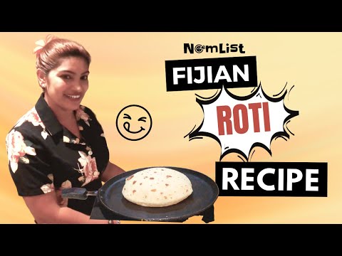 Homemade Fijian Roti Recipe