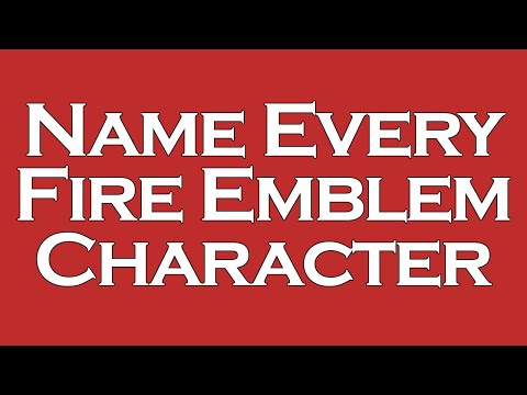So you're a Fire Emblem fan?