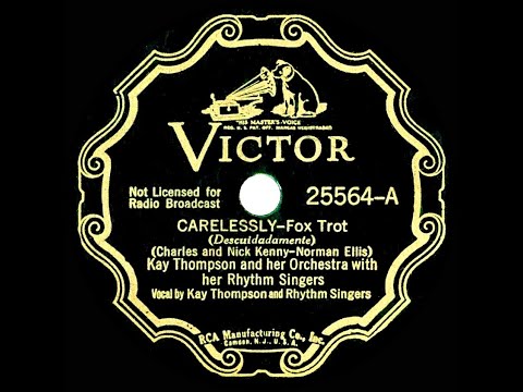 1937 Kay Thompson - Carelessly