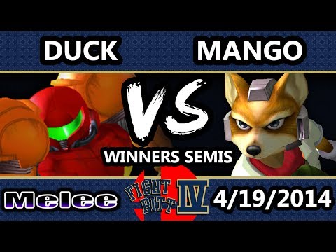 Fight Pitt IV - Mango (Fox) Vs. Duck (Samus) - Winners Semis