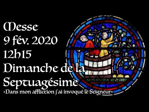 Septuagesima Sunday 2020 - Mass at 12:15 p.m.