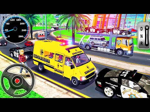 Ambulance Rescue Driver Simulator 3D - Offroad Emergency Hero Van Drive - Best Android GamePlay
