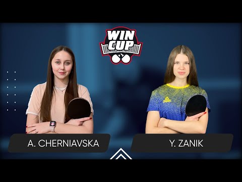 16:45 Alina Cherniavska - Yulianna Zanik West 4 WIN CUP 10.04.2024 | TABLE TENNIS WINCUP