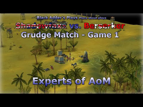 Experts of AoM: Vanilla Grudge Match - SnL_Shadowfaxx vs. AoL_Berserker, Game 1 - Age of Mythology