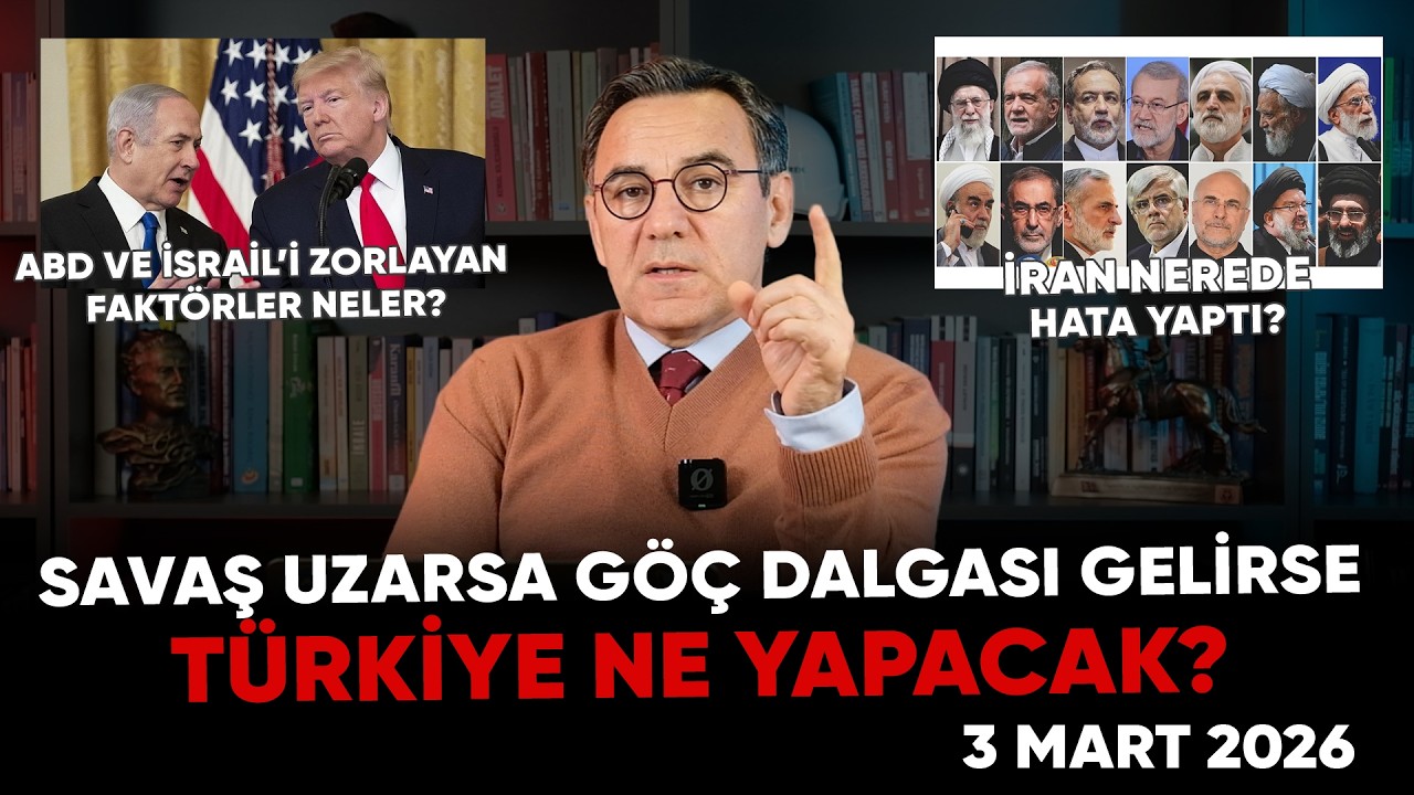 Deniz Zeyrek: " Savaş uzarsa göç dalgası gelirse Türkiye ne yapacak? İran nerede hata yaptı? "