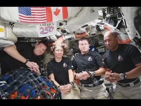 OMG: Astronauts REFUSE to talk to Trump in AWKWARD call from space